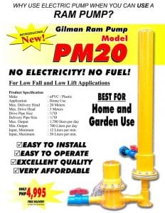 Gilman Ram Pump PM20